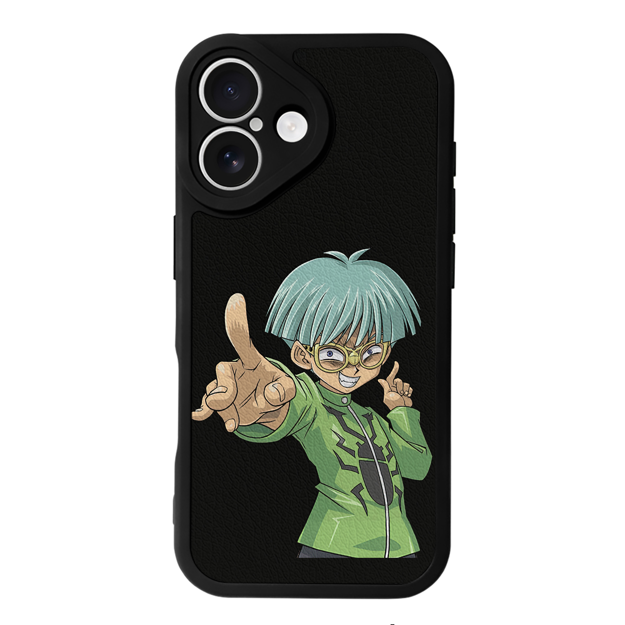 遊☆戯☆王 Yu-Gi-Oh! 【iPhone 16シリーズ対応】シリコンスマホケース（レザー調） 材質：シリコン
